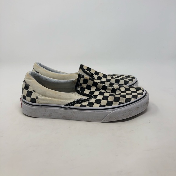 Vans Shoes - Vans Checkered Slip Ons. Women’s 8